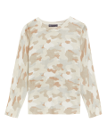 Supersoft Camo Crew Neck Jumper