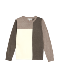 Supersoft Colour Block Crew Neck Jumper