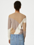 Supersoft Colour Block Crew Neck Jumper