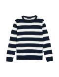 Supersoft Striped Crew Neck Jumper