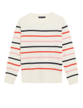 Supersoft Striped Crew Neck Jumper