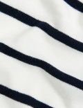 Supersoft Striped Crew Neck Jumper