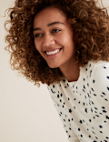 Supersoft Star Print Crew Neck Jumper
