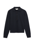 Collared Slim Jumper with Wool