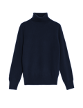 Pure Cashmere Roll Neck Jumper
