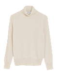 Pure Cashmere Roll Neck Jumper