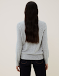 Pure Cashmere Roll Neck Jumper