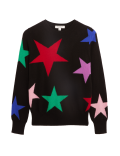Pure Cashmere Star Crew Neck Jumper
