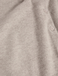 Pure Cashmere Crew Neck Cardigan