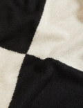 Pure Cashmere Patterned Crew Neck Jumper