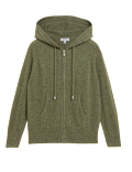 Pure Cashmere Knitted Relaxed Hoodie