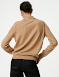Pure Cashmere Collared Relaxed Jumper