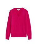 Pure Cashmere V-Neck Jumper