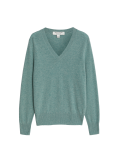 Pure Cashmere V-Neck Jumper