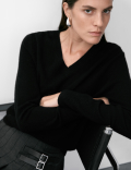 Pure Cashmere V-Neck Jumper