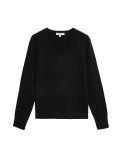 Pure Cashmere V-Neck Jumper