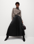 Ribbed Roll Neck Jumper