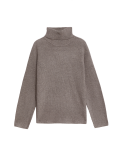 Ribbed Roll Neck Jumper