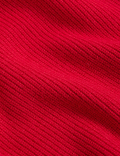 Ribbed Roll Neck Jumper