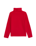 Ribbed Roll Neck Jumper