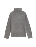 Ribbed Roll Neck Jumper