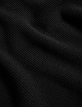 Ribbed Roll Neck Jumper