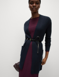 Soft Touch Knitted Longline Cardigan