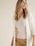 Soft Touch Knitted Longline Cardigan