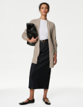 Soft Touch Knitted Longline Cardigan
