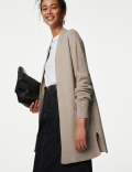 Soft Touch Knitted Longline Cardigan
