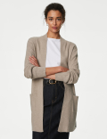Soft Touch Knitted Longline Cardigan