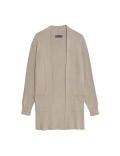 Soft Touch Knitted Longline Cardigan