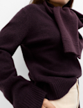 V-Neck Relaxed Jumper With Wool