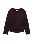 V-Neck Relaxed Jumper With Wool