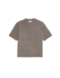 Air-Yarn Crew Neck Knitted Top
