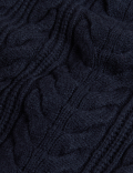 Soft Touch Cable Knit V-Neck Cardigan