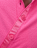 Crew Neck Button Front Cardigan