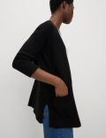 Ribbed Edge to Edge Longline Cardigan