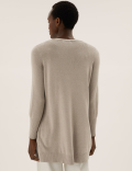 Relaxed Longline Cardigan