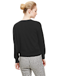 Button Through Round Neck Cardigan
