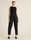 Textured Knitted Sleeveless Top
