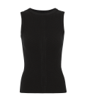 Textured Knitted Sleeveless Top