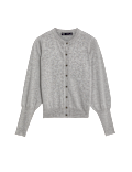 Sparkly Crew Neck Button Through Cardigan