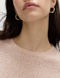 Cotton Rich Boucle Slim Fit Knitted Top