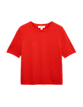 Cotton Rich Boucle Slim Fit Knitted Top