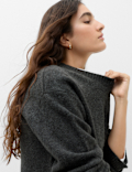 Crew Neck Relaxed Jumper