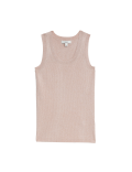 Sparkly Crew Neck Knitted Vest
