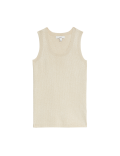 Sparkly Crew Neck Knitted Vest