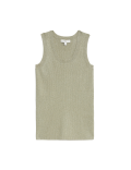 Sparkly Crew Neck Knitted Vest