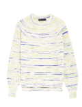 Cotton Rich Space Dyed Ribbed Jumper